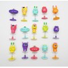 Creativity Point 36 x Jumping Monster Party Bag Fillers for Kids, Pop Up Goody Bag Favour Toy, Ideal Unisex Small Toys for Boys and Girls Party Bags, Spring-Up Monster Toys, Jumping Action Figures