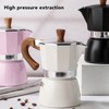 150ML Moka Pot Home Classic Italian Style Aluminum Moka Pot