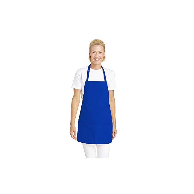 Bib Apron 3 Pocket 155 65 cm - royal