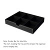 UnionBasic Divider Bar, Divider Strip for 3-Drawer File Organizer, Black