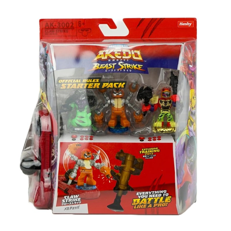 AKEDO Hassey Top-in Claw Strike Starter Pack
