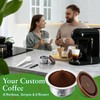 Reusable Coffee Pods Kit, 230ml Stainless Steel Coffee Capsule