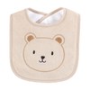 Hudson Baby Cotton Terry Drooler Bibs with Fiber Filling, Cuddle