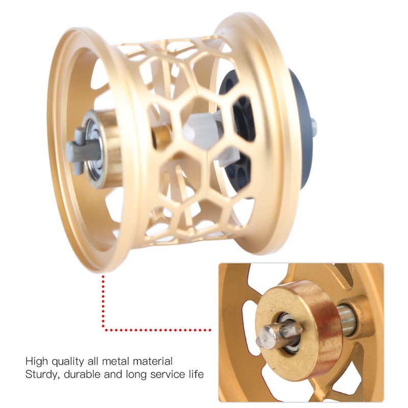 All Metal Short Modified Maintenance Spool Wire Cup DIY Fishing
