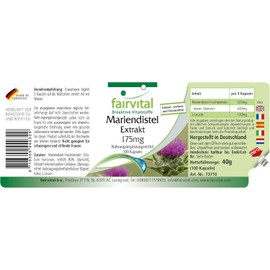 Standardized Milk Thistle Extract, Natural, Vegan, 80% Silymarin (420mg, 100 Capsules, Detox, Supports the Liver