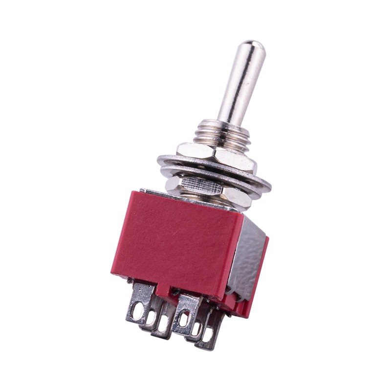 DIAO79NI 3 Way SPDT Guitar Mini Toggle Switch 6 Pin