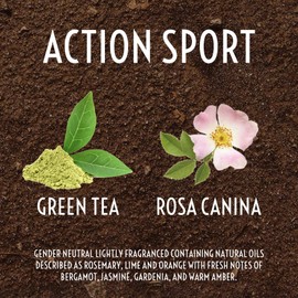 Herbal Clear Naturally action sport deodorant, 2.65 Ounce