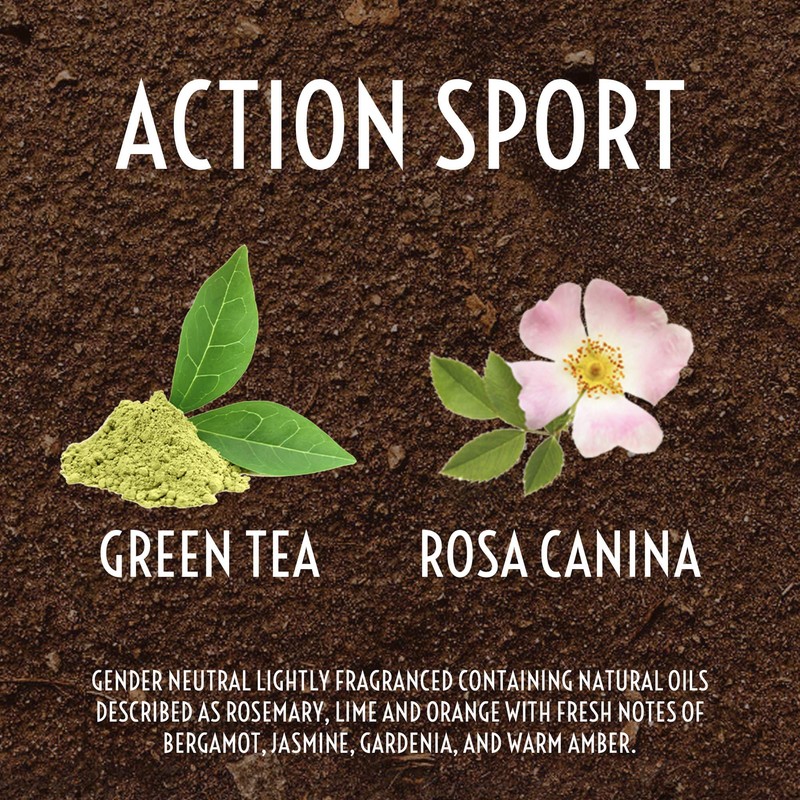 Herbal Clear Naturally action sport deodorant, 2.65 Ounce