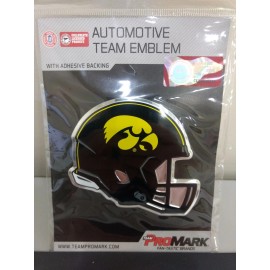 Team Promark IOWA HAWKEYES HELMET CAR TRUCK EMBLEM BRAND NEW TEAM PROMARK 3.5"X3.5"