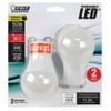 FEIT A60DM850GU2410KLED/2 800 Lumen 5000K Dimmable LED - 2 Pack