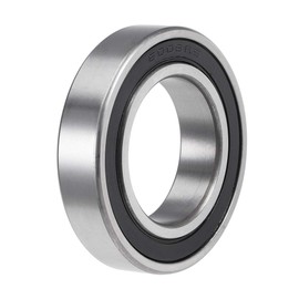 sourcing map 6008-2RS Deep Groove Ball Bearings 40mm x 68mm x 15mm Double Sealed Chrome Steel Z2