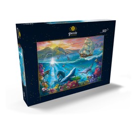 MyPuzzle Sailing Boat and the Underwater World - Premium 500 Piece Puzzle - MyPuzzle Special Collection by Puzzle Galaxy