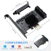 BEYIMEI PCIE SATA 3.0 Card,6 Gbps 10-Port Controller SATA Card