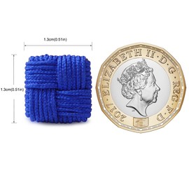 HONEY BEAR 1 Pair Men's/Women's Silk Fabric Knot Silk Knot Square Cufflinks for Shirt/Dress for Multiway, Silk, No Gemstone