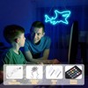 Elstey Shark Neon Sign, RGB Led Neon Lights with Remote