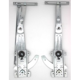 Window Regulator Set Left & Right - Compatible with Toyota Land Cruiser FJ40, FJ43, FJ45, BJ40, HJ45 - Smooth Window Operation Replacement