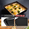 RimCereal 3 Pcs Detroit Style Pizza Pan 10 x 10