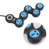10A Multifunctional Power Strip Socket 5 Sockets Outlet with USB