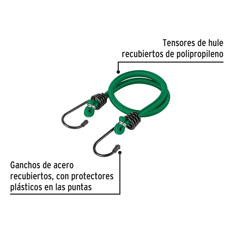 Pretul TENS-8, Tensores elásticos, juego de 8 piezas,