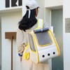 Cat Carrying Backpack Breathable Large Window Portable Pet Travel Carrier