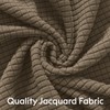 MIYE - Funda de tela jacquard, súper elástica alrededor de