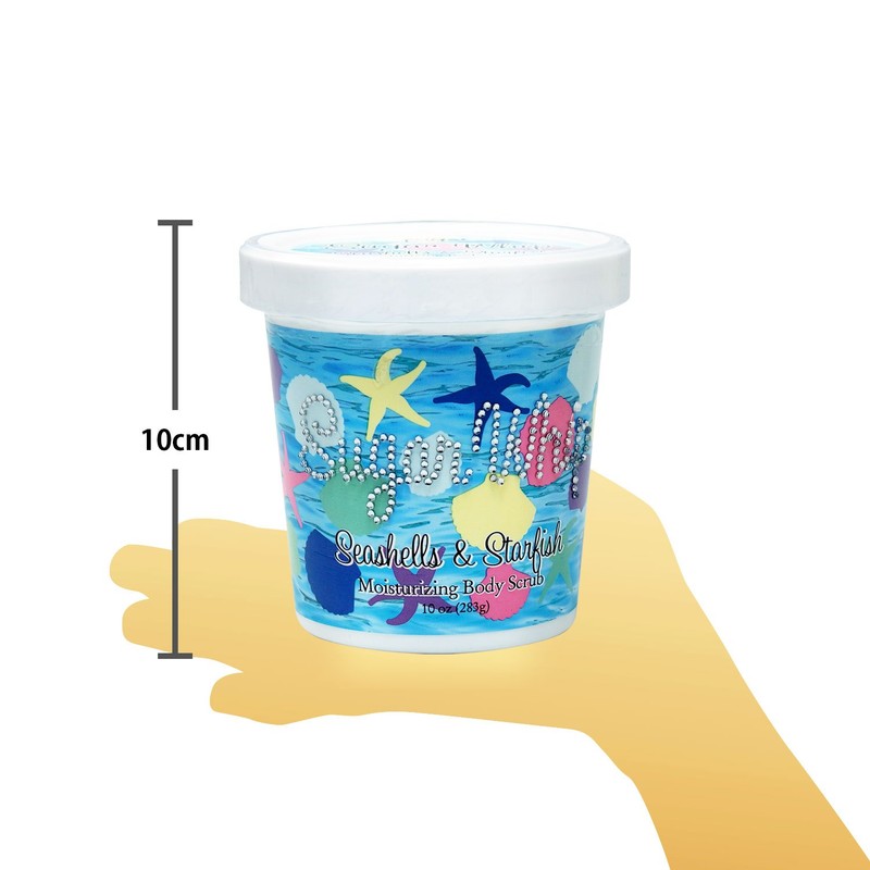 プライモールエレメンツ　シュガーホイップ／シーシェル＆スターフィッシュ　サトウキビからできたお砂糖を使用した優しいボデイスクラブ