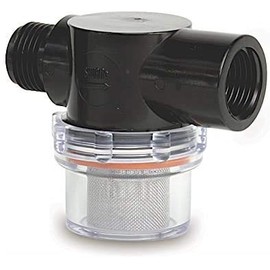 SHURFLO RV Trailer Pump Filter Fresh Water Pump Strainer (1)