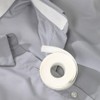 2 colors, 1 piece, 8m neck stain prevention tape, shirt collar sweat agent - black / 2색 1개 8m 목때 방지 테이프 와이셔츠 카라 땀제 - 블랙