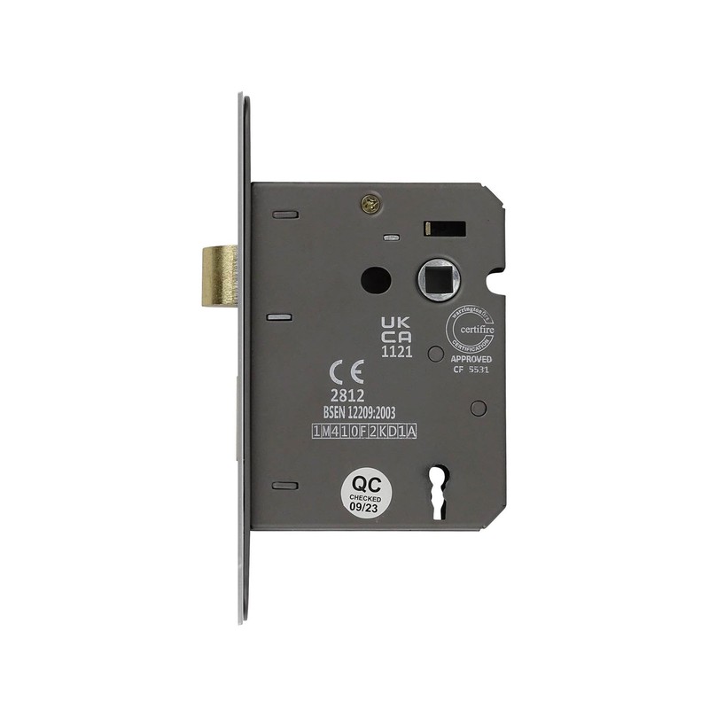 Decoranddecor Sash Mortice Door Lock with Keys - 3inc /