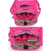 GFM® Womens Nylon Waterproof Cross Body Shoulder Bag - Pink