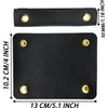 PU Leather Luggage Handle Wraps, Travel Bag Handle Cover, Wallet