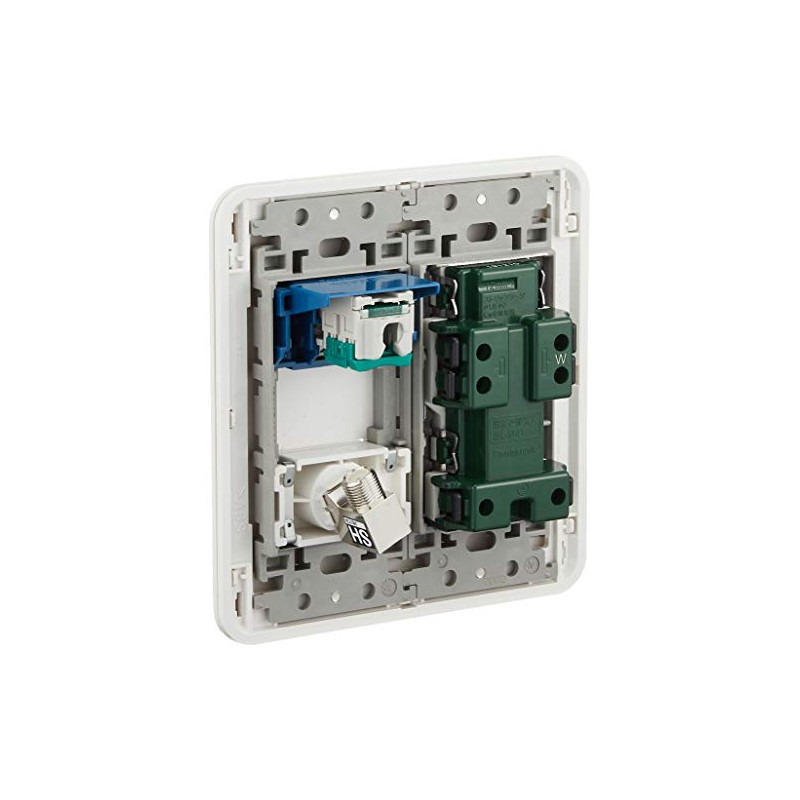 Panasonic Cosmo Series WTF34373W Wide 21 Embedded Multimedia Outlet with