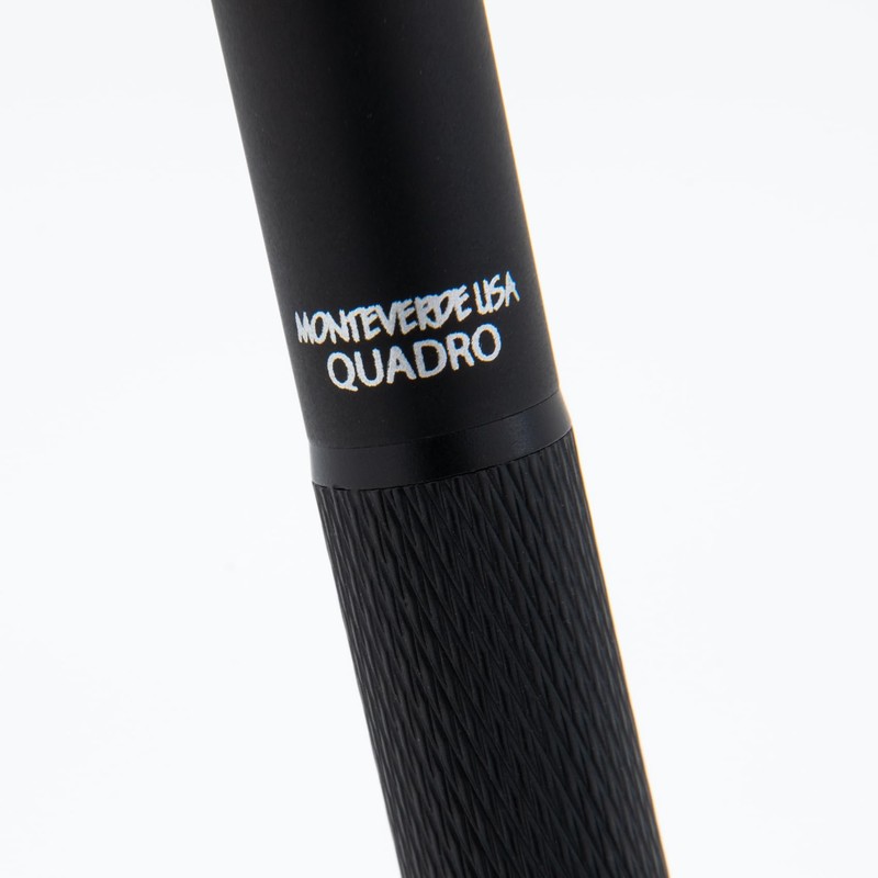 Monteverde USA Quadro 4-in-1 Multifunction Pen - Black Finish -