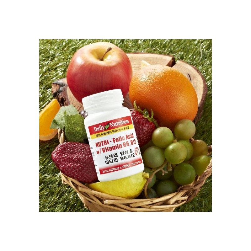 Daily Nutrition Nutri USA Vitamin B, Folic Acid, B9, Vitamin