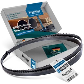Bayerwald Tool Steel Band Saw Blade - 1712 x 13 x 0.36 x 4 / Wood, Non-ferrous Metals, Plastic, Thin Sheets/Saw Band Suitable for Metabo BAS 260 Swift Elektra Beckum BAS 250 G etc.