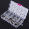200Pcs E-Clip Assort Set Stainless Steel External Retaining Circlip Ring