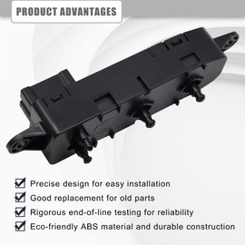 Front Left Driver Side Power Seat Control Switch Fits for Nissan Infiniti Titan Murano Pathfinder Rogue Replace 87016-JM00A 87066-1AB0A 87081-3JA7A 87081-3JA7B