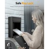Uniclife Wall Mount Mailbox for Outside, Locking Mailbox, Large Mailbox