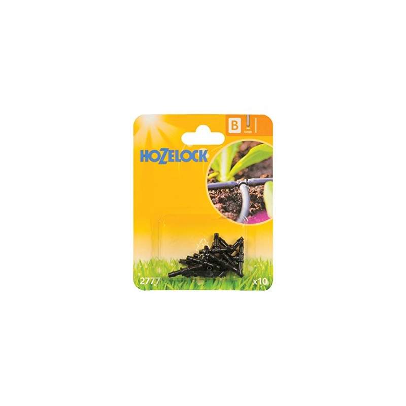 Hozelock 4 mm T-Piece - Pack of 10