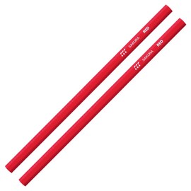 Sakura Crepas Red Pencil, Elementary School Stationery, G Akaenpitsu -2P (10), 2P x 10 Pieces