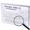 NLShan Periodic Table with Real Elements: Acrylic Periodic Table with