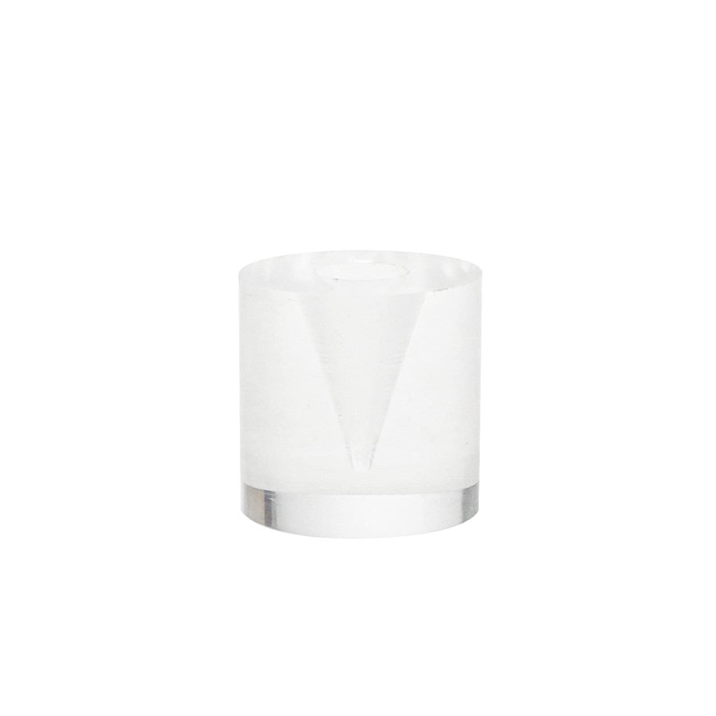 Mcredy Ice Cream Holder,0.98x0.98x0.98 Inch Stand Clear Acrylic Cone Display