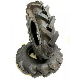 Unbranded (2) AG Lug 4.80-8 Fits Troybilt Tiller Tires Replaces Carlisle PowerTrac 5109501