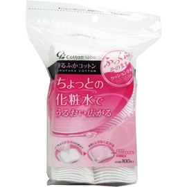 Moisturizing Cotton Puffs, 100 Sheets