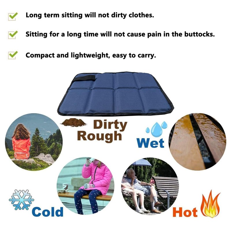 LUHIUMOYA Outdoor Seat Cushion, Strong and Durable, Moisture and Cold