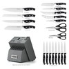 McCook® Knife Sets, German Stainless Steel Forged Kitchen Knives Block
