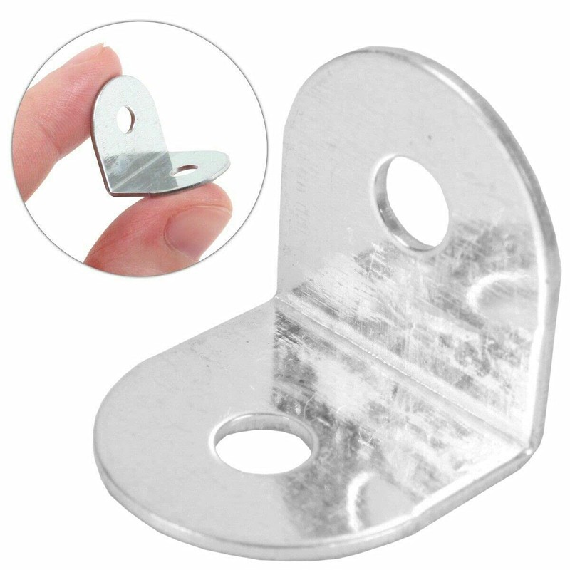 SISI UK® 10 x Right Angle Brackets 19mm L Shape