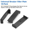 EAORBD Breaker Filler Plate for 3/4 Inch Square D Inqoin