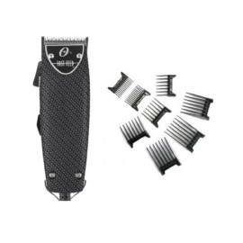 Oster Fast Carbon Fiber Hair Adjustable Pro Clipper + 8pc Combs Set