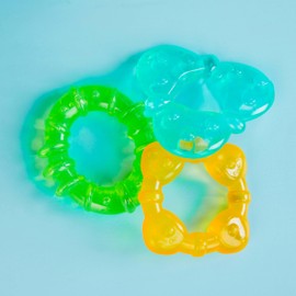 Bright Starts Chill & Teethe Water-Filled BPA-Free Baby Teething Toy, Ages 3 Months+